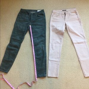 Lot of 2 Paris of pants